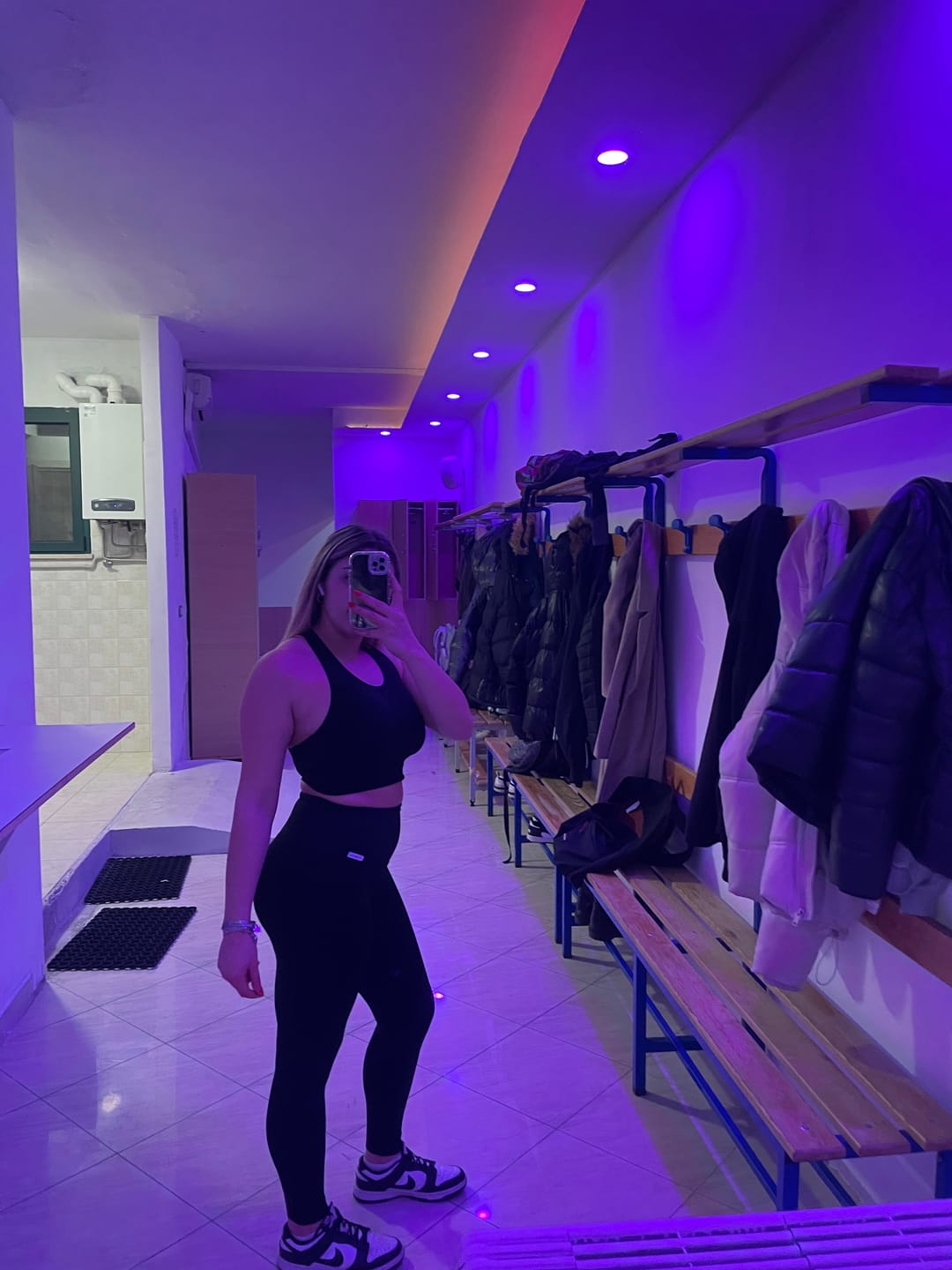 Customer photo review of Leggings Push Up All-Up Nero Liquirizia