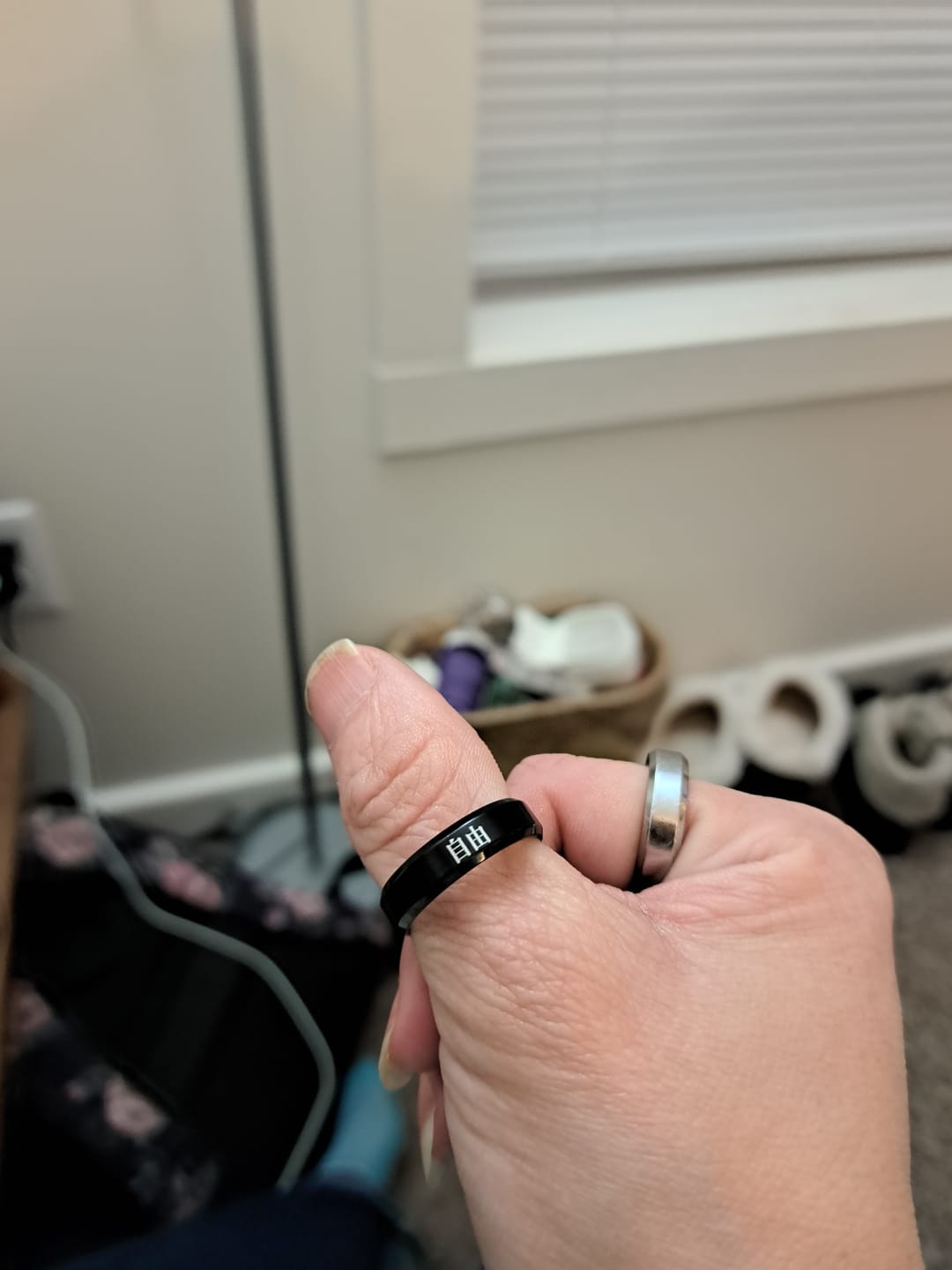 Customer photo review of Custom Japanese Ring