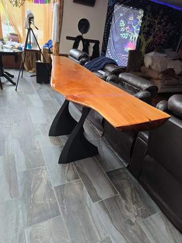 Customer photo review of Counter & Bar Table Legs 604 Botas 37H Metal DIY Design