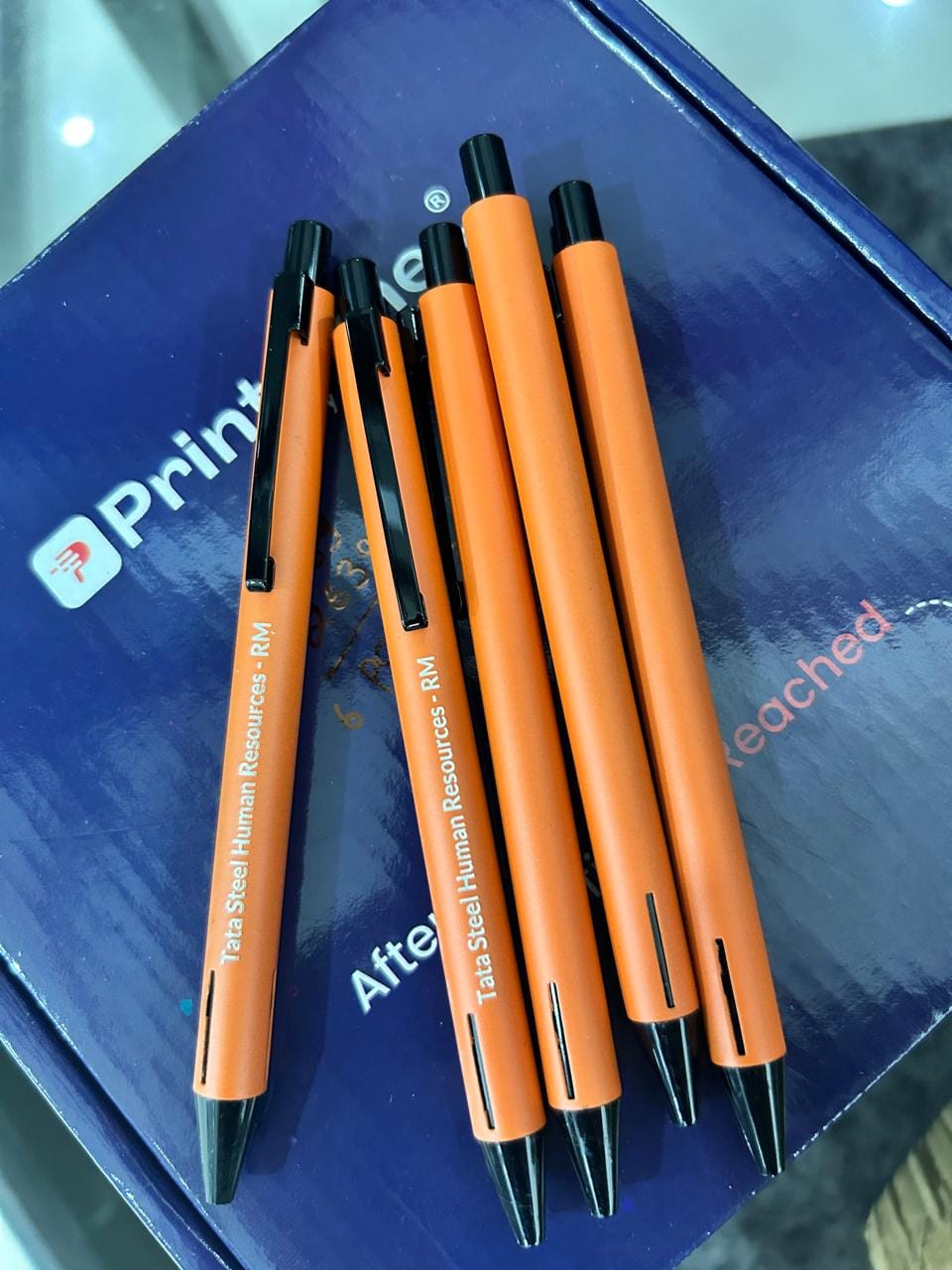 Customer photo review of Premium Metal Pen | Best Corporate Gift | PrintMine.in