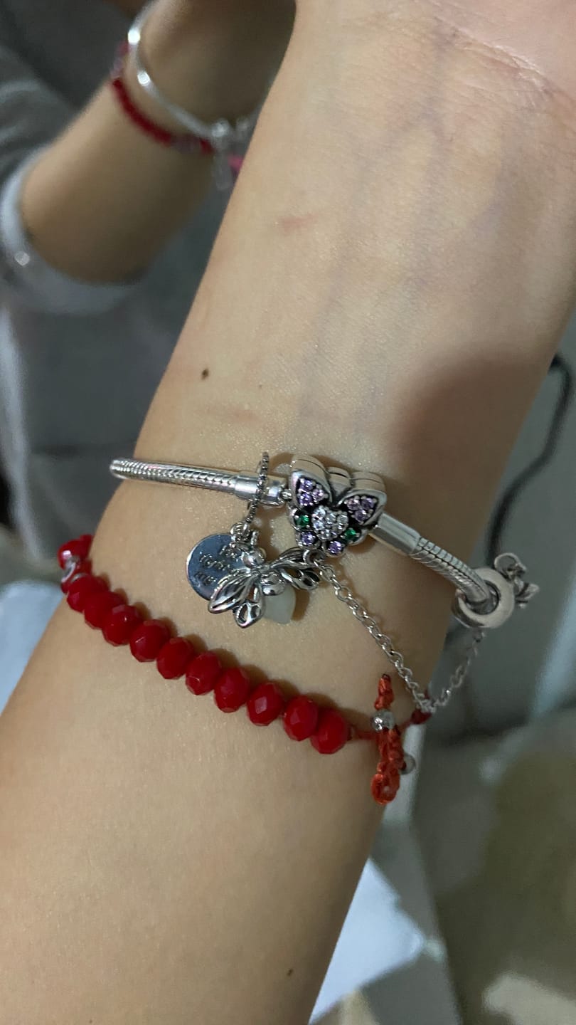 Customer photo review of Charm Luciernaga Evangeline "Iluminas Mi Vida" Fluorescente
