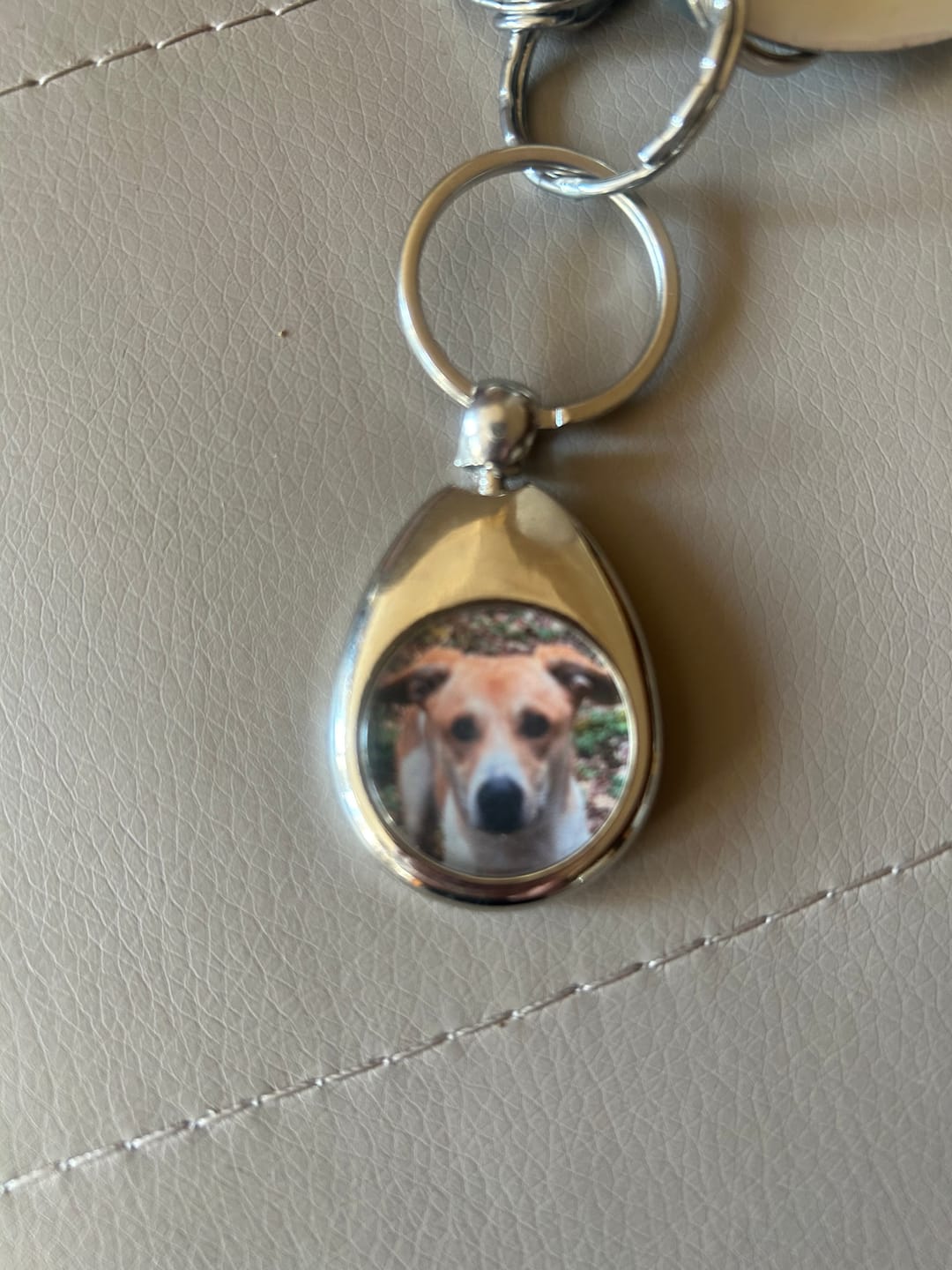 Customer photo review of Schlüsselanhänger mit Hundefoto