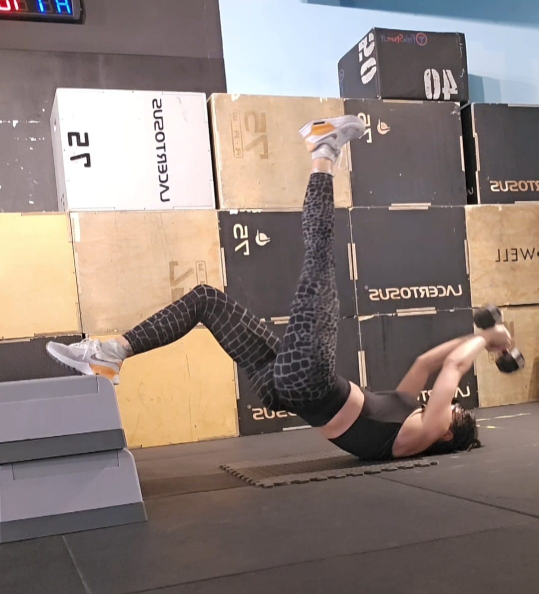 Customer photo review of Leggings Push Up All-Up Cocco Nero
