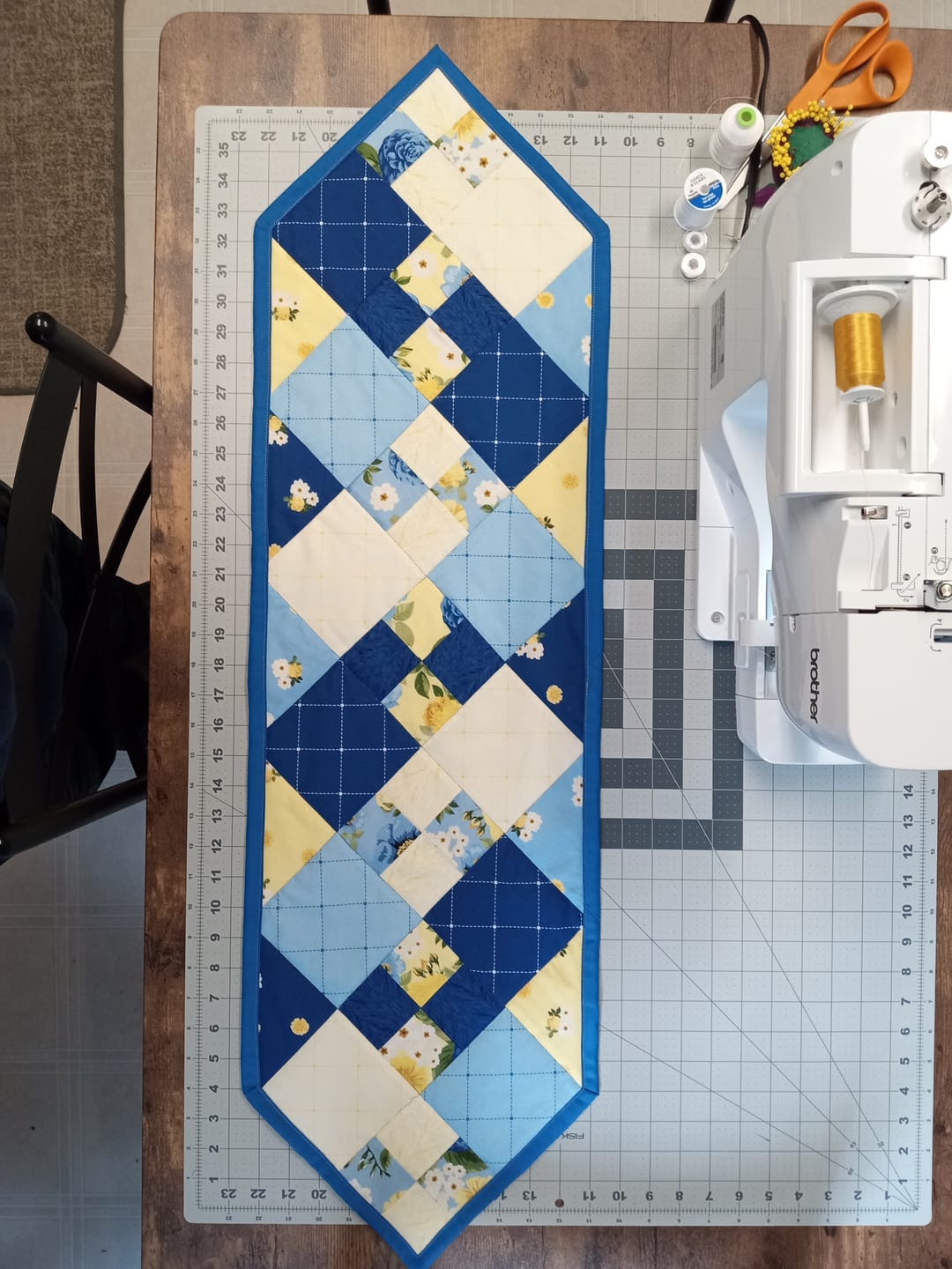 Customer photo review of True Fabrics - Sunshine Blooms - Precut Fabric