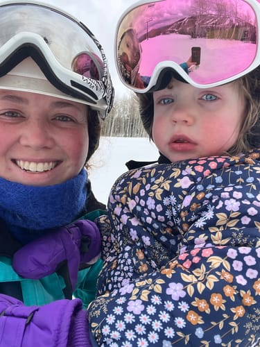 Customer photo review of Rossignol Experience W Pro Skis + Team 4 Bindings - 2025 - Toddler Girls