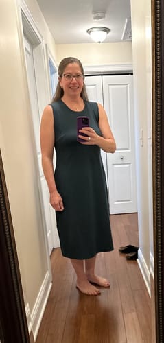 Customer photo review of Cassie Dress - Enchanted Forest