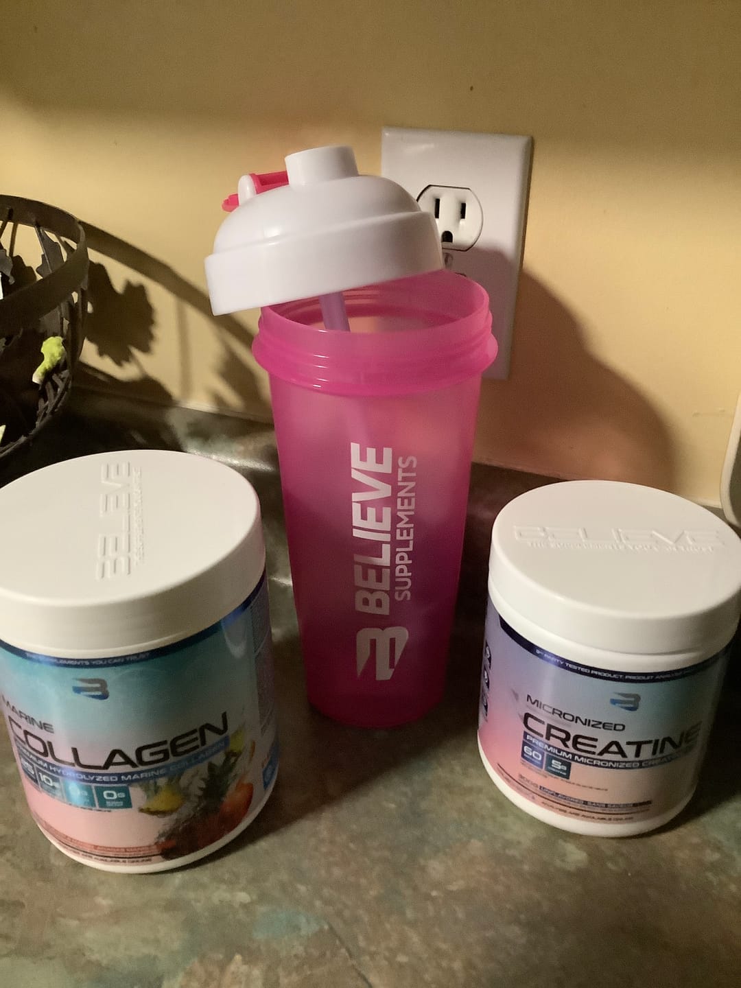 Customer photo review of Believe Shaker