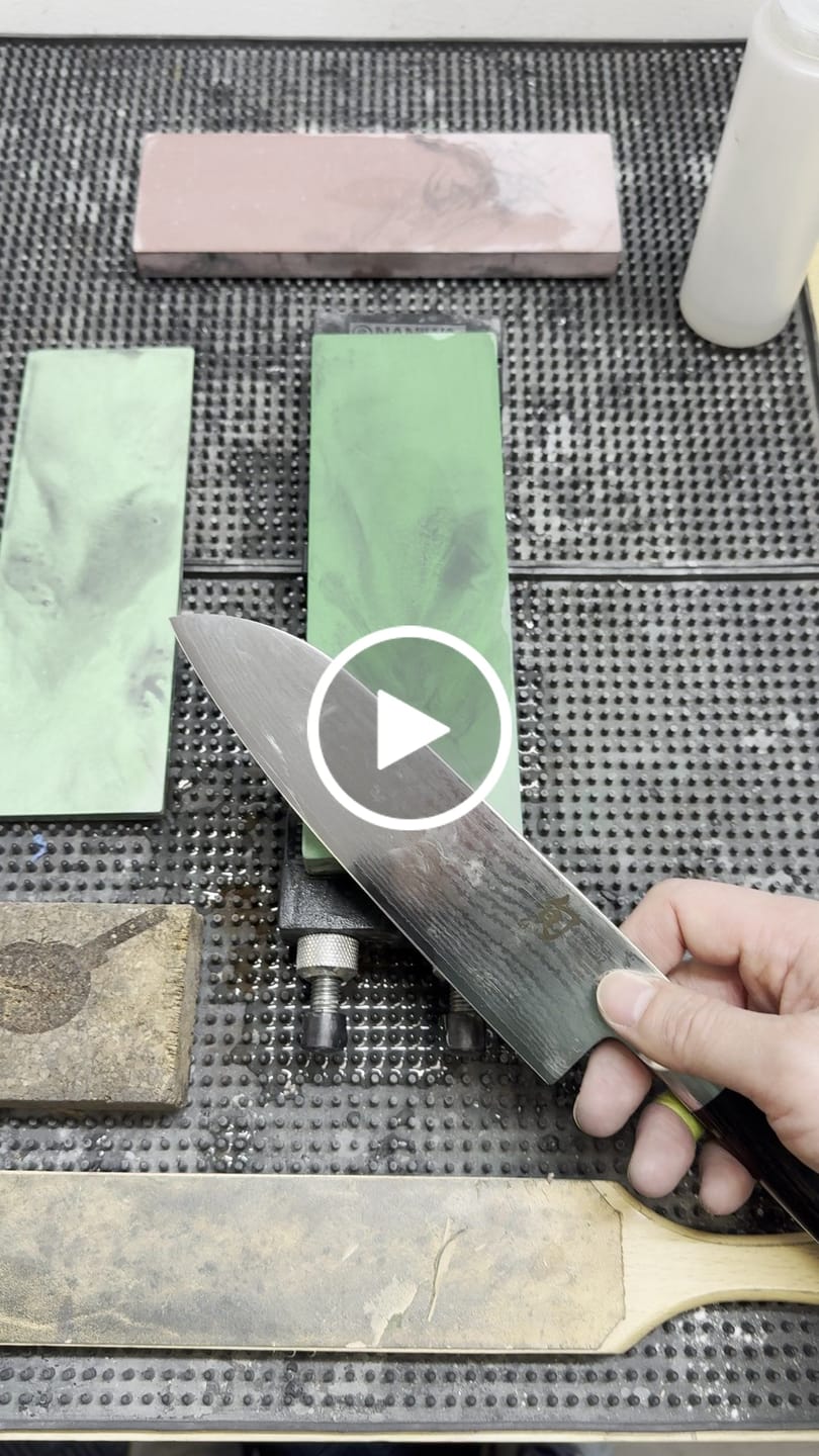 Customer video review of Grunnkurs i knivsliping
