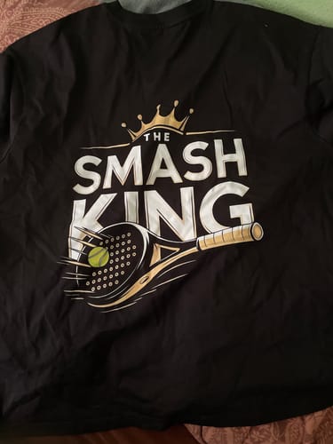 Customer photo review of The Smash King - Oversized Shirt