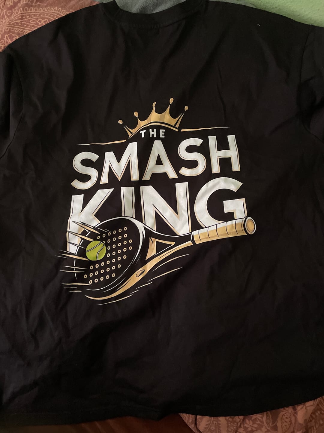 Customer photo review of The Smash King - Oversized Shirt