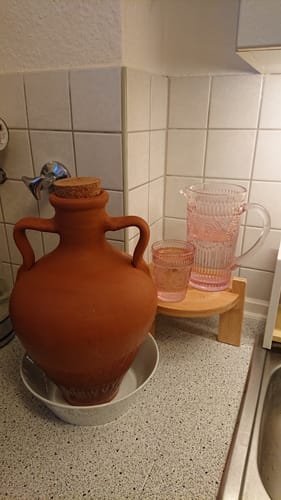 Customer photo review of Amphora, Urn, Pot For Water Purification, Detox, Conditioning And Energising