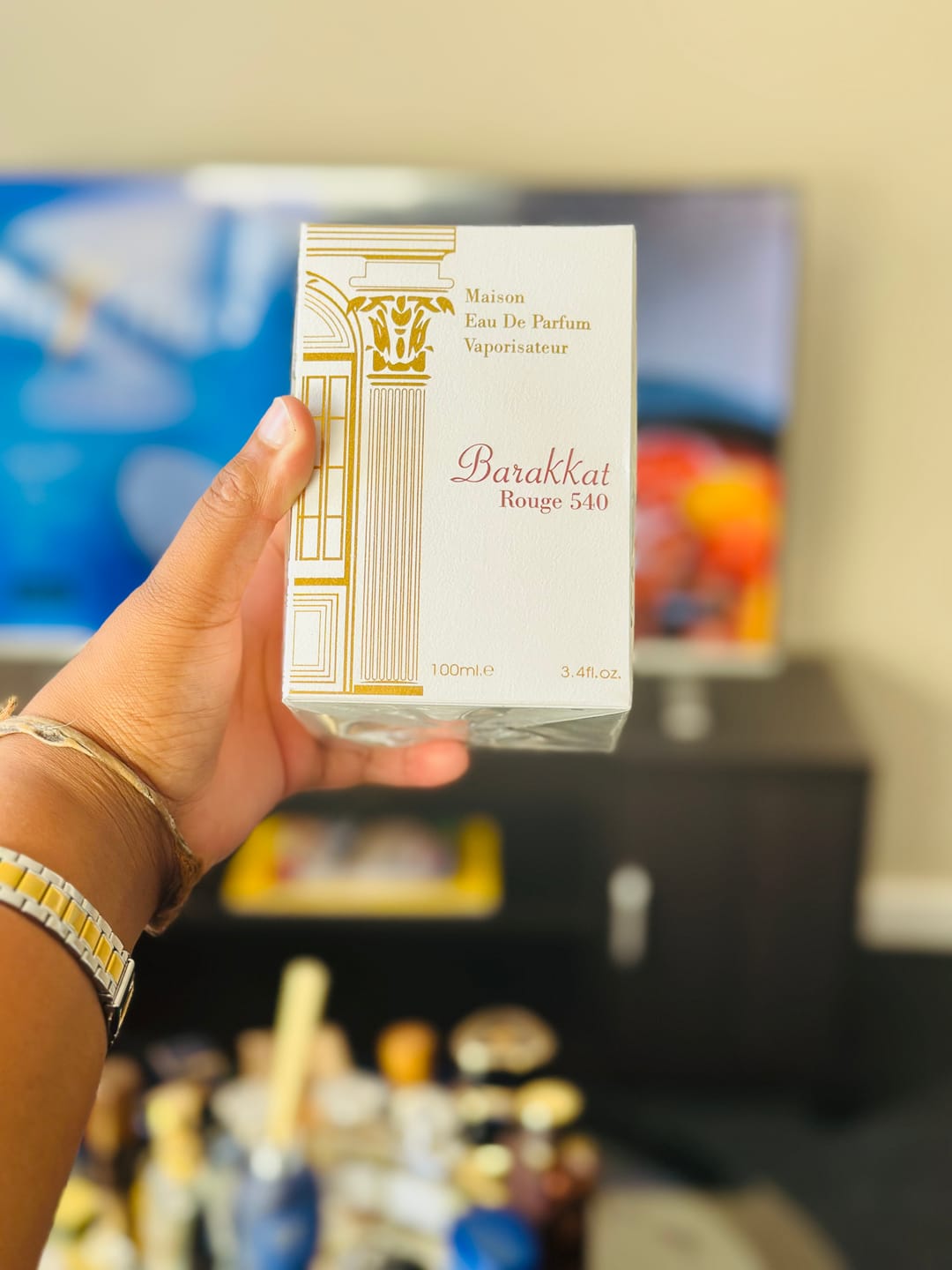 Customer photo review of Barakkat Rouge 540 EDP 100ml