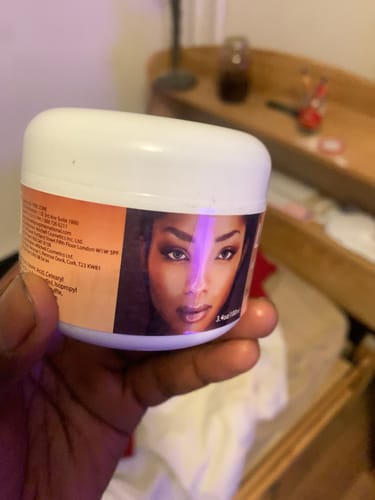 Customer photo review of LightenUp PLUS Active Lightening Cream 100 ML