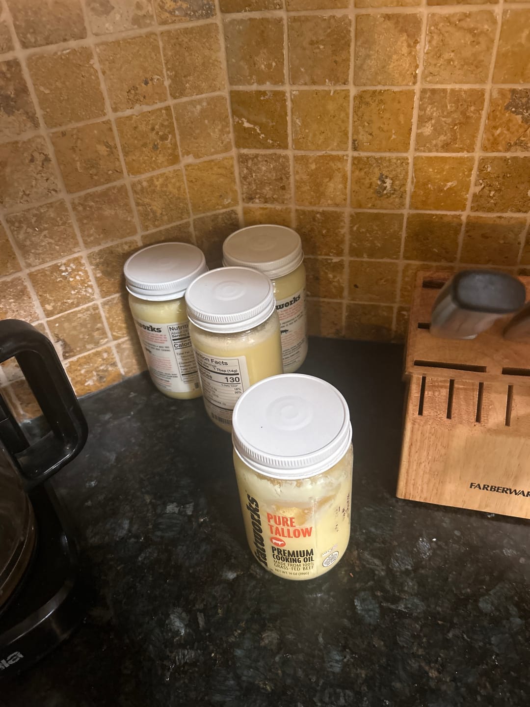 Customer photo review of Organic Grass Fed Beef Tallow (14 oz)