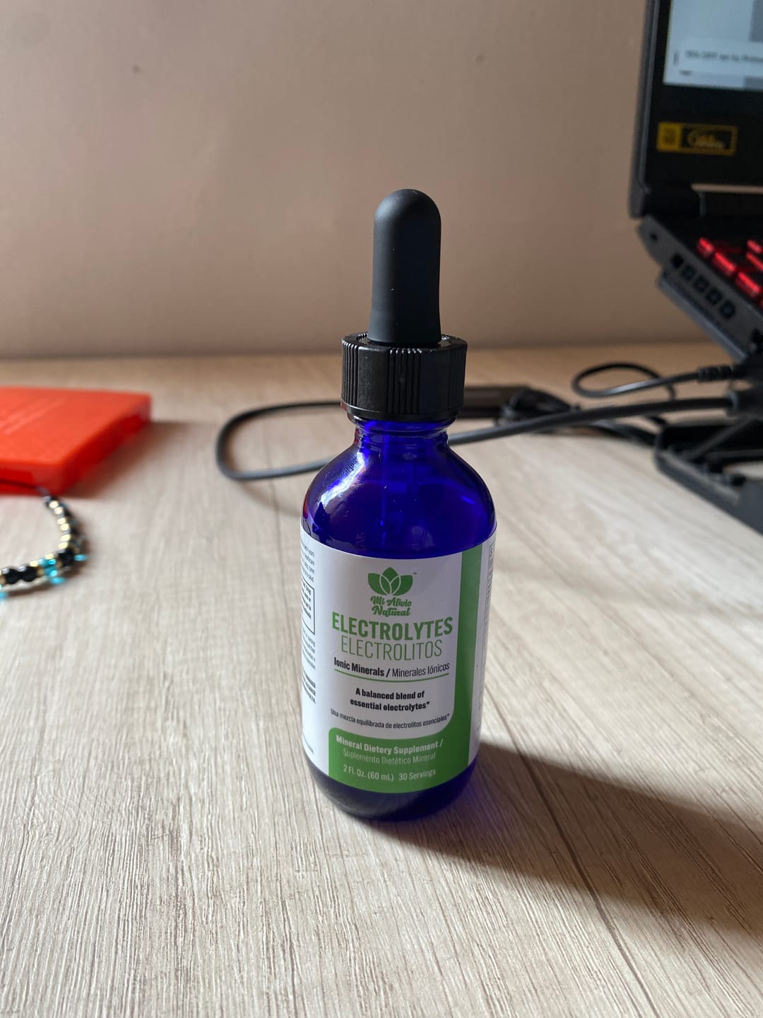 Customer photo review of Electrolitos en Gotas | Hidratación Avanzada con Minerales Esenciales