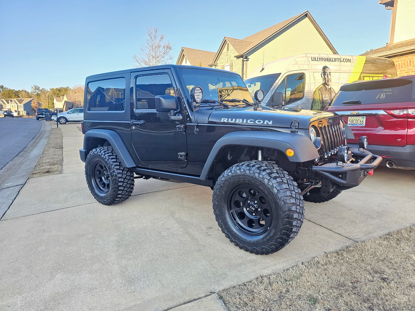 Customer photo review of Black Microfiber Trim & Tire Dressing Applicator
