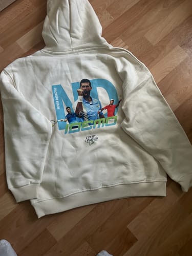 Customer photo review of Novak Djokovic - Oversized Hoodie