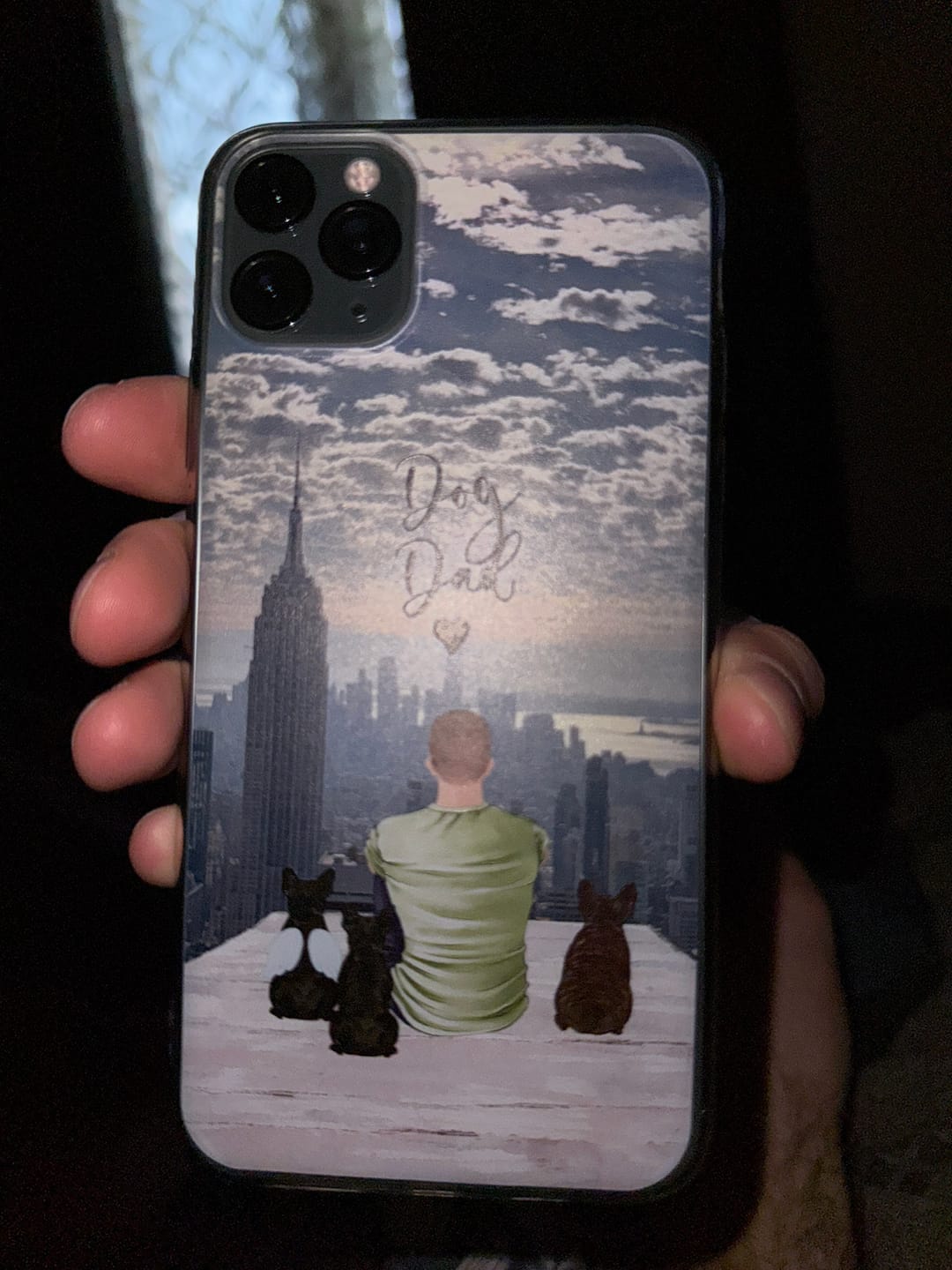Customer photo review of Insieme al mio animale domestico – Custodia per il telefono personalizzata