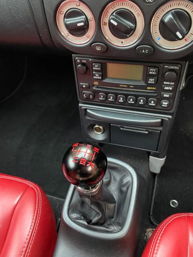 Customer photo review of Black 6 Speed Gear Shift Knob