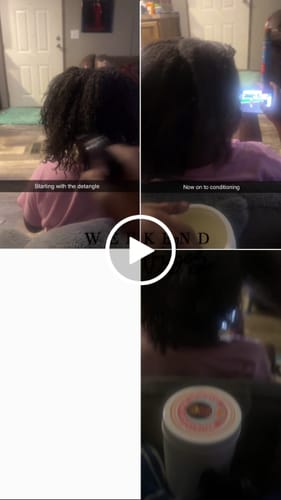 Customer video review of Locs Bundle