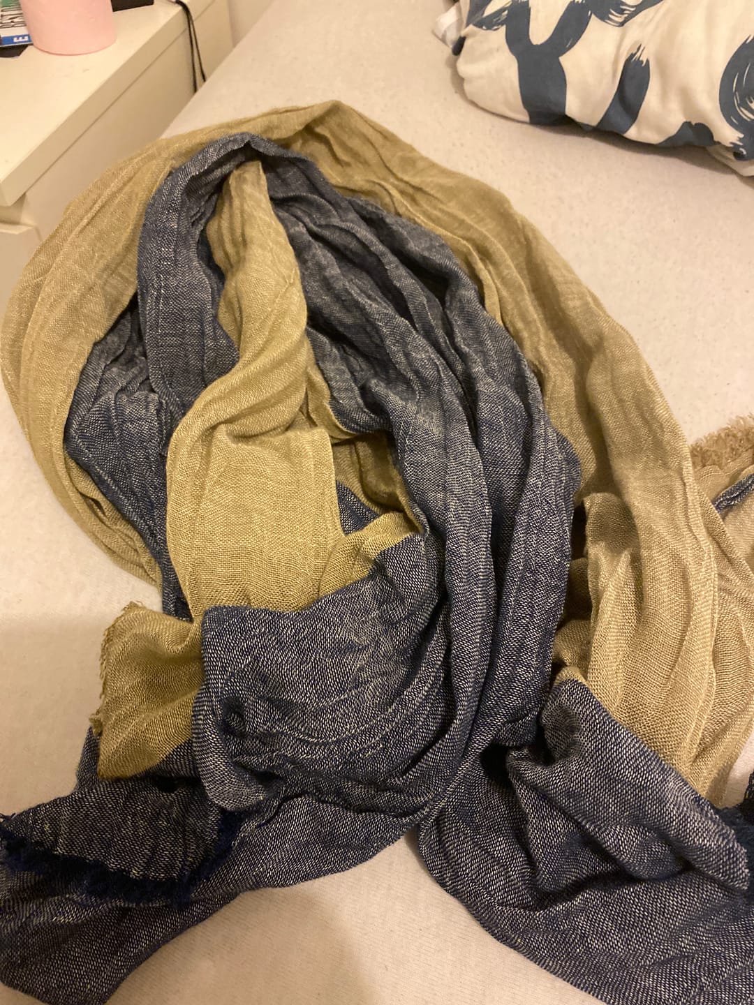 Customer photo review of Chèche en Coton pour Homme