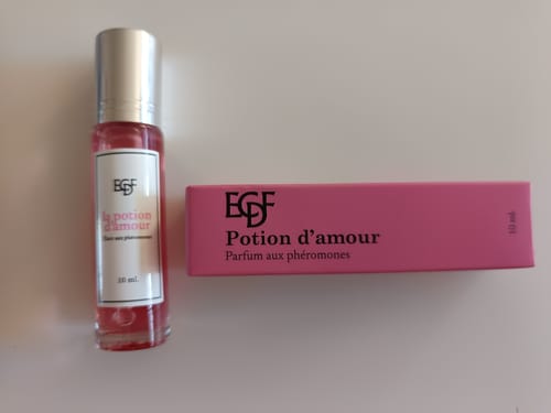Customer photo review of Elixir Aux Phéromones.