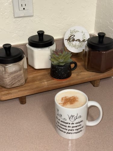 Customer photo review of Mushroom Coffee with L-Carnitine (Café de hongos con L-Carnitine)