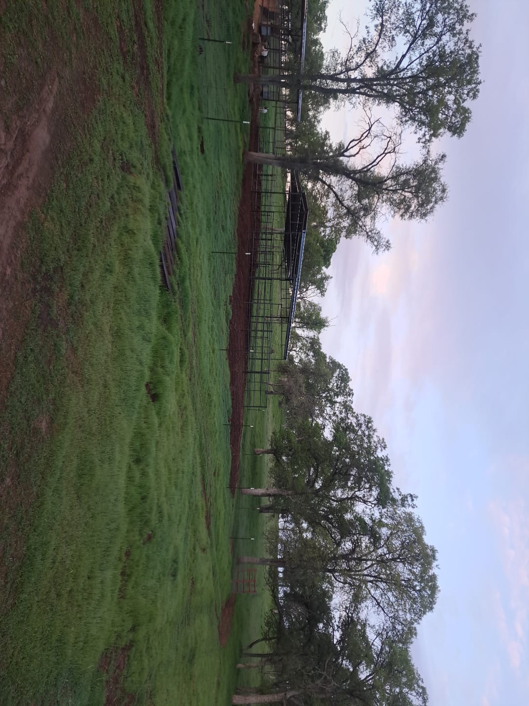 Customer photo review of Mare Motel with 12x24 Stalls and 12ft Breezeway 4-Rail *LIMITED TIME SALE*