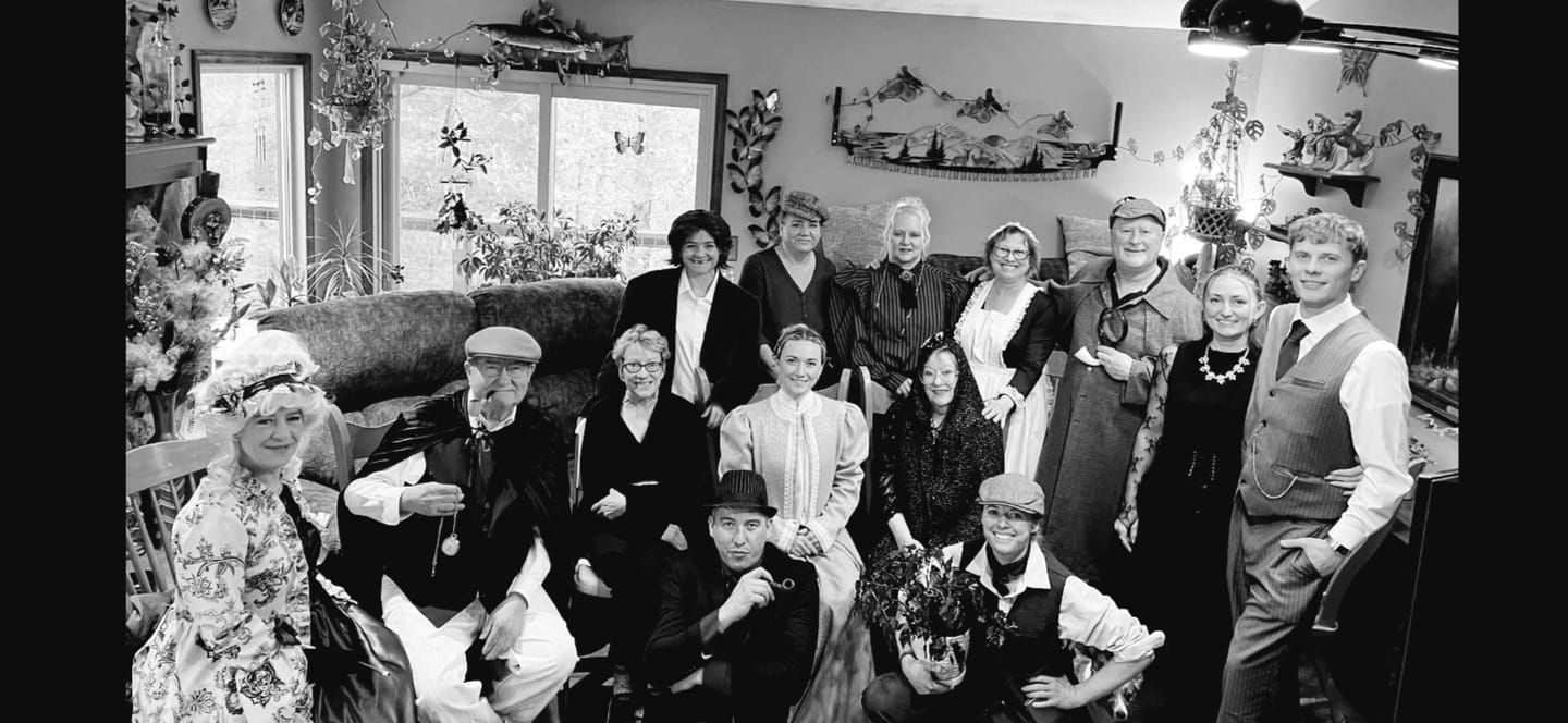 Customer photo review of Sherlock Holmes Murder Mystery Host Your Own Game Kit