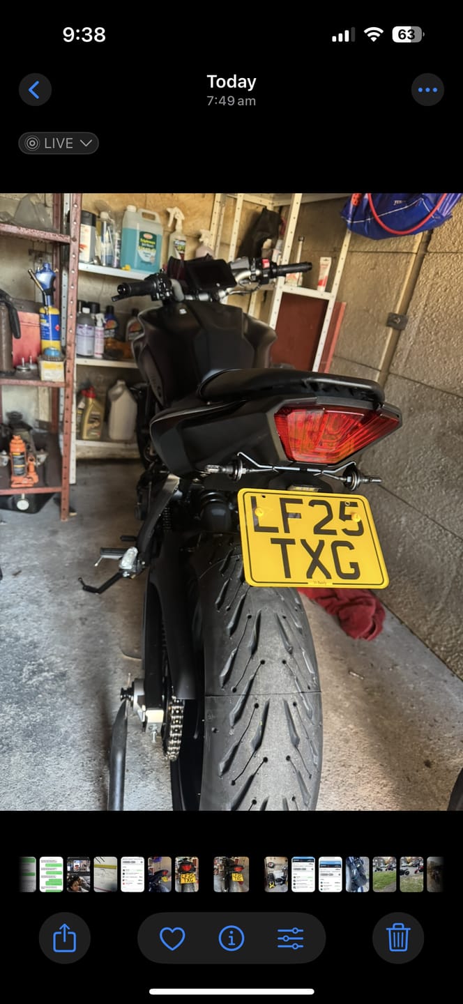 Customer photo review of Yamaha MT07