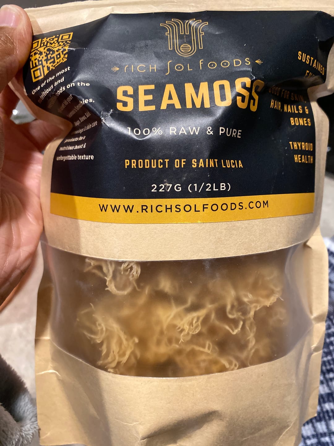 Customer photo review of Irish Sea moss