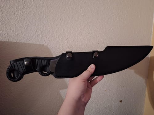 Customer photo review of 20"Destiny 2 Hunter Knife (D2 Steel & Japanese Steel is also Available) / Bladedancer Nighthawk Knife of Hunter from The Destiny