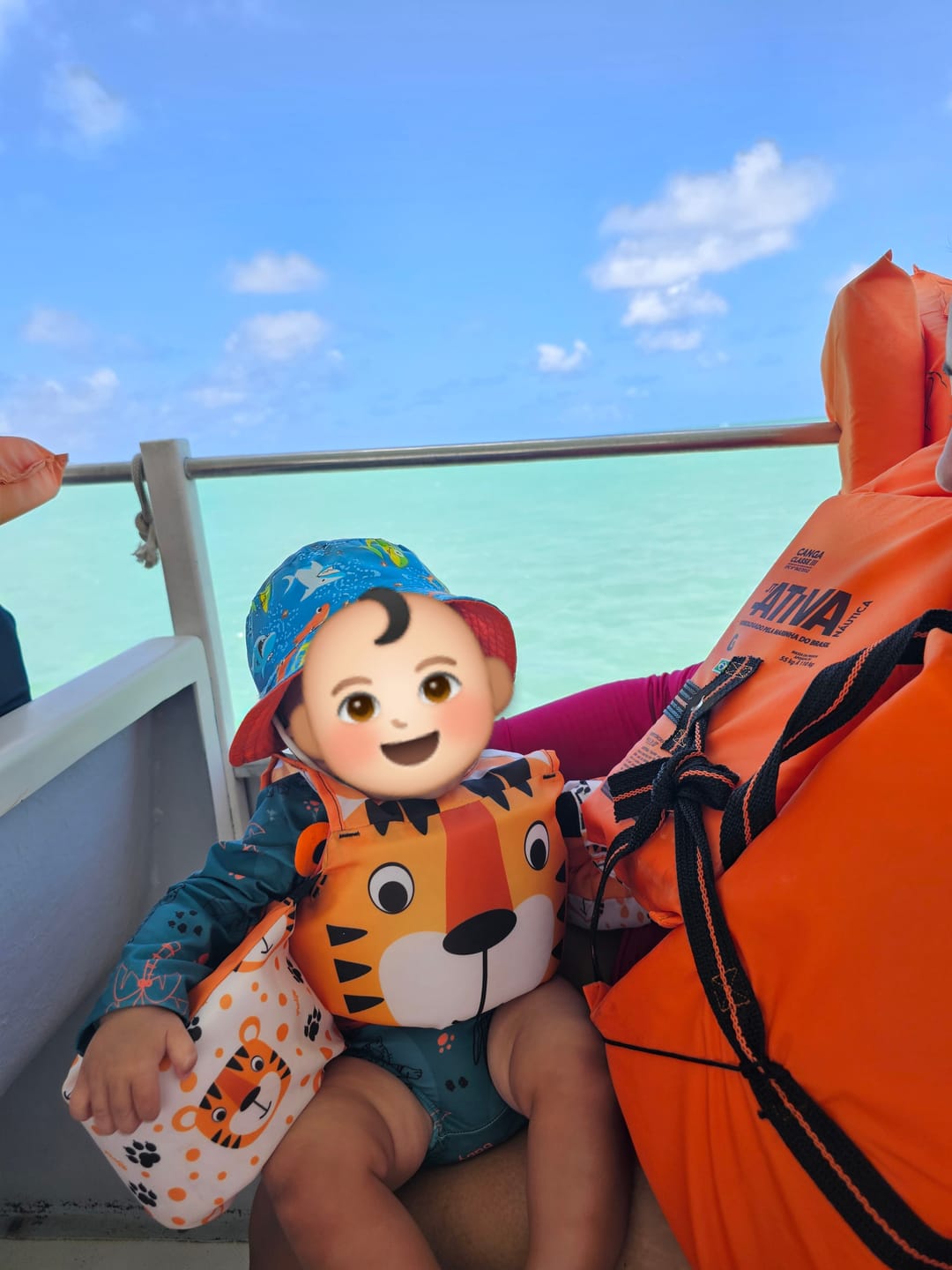 Customer photo review of Colete Salva-Vidas Infantil Homologado