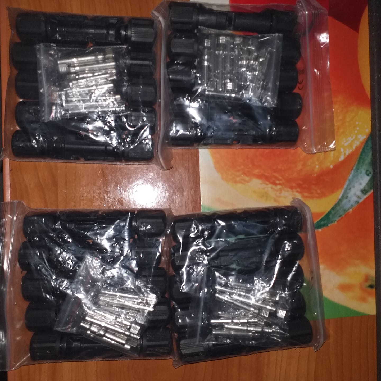 Customer photo review of Mufe Mc4 pentru panouri fotovoltaice set 10 bucati