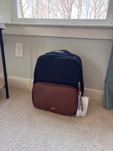 Customer photo review of Mom Travel Backpack