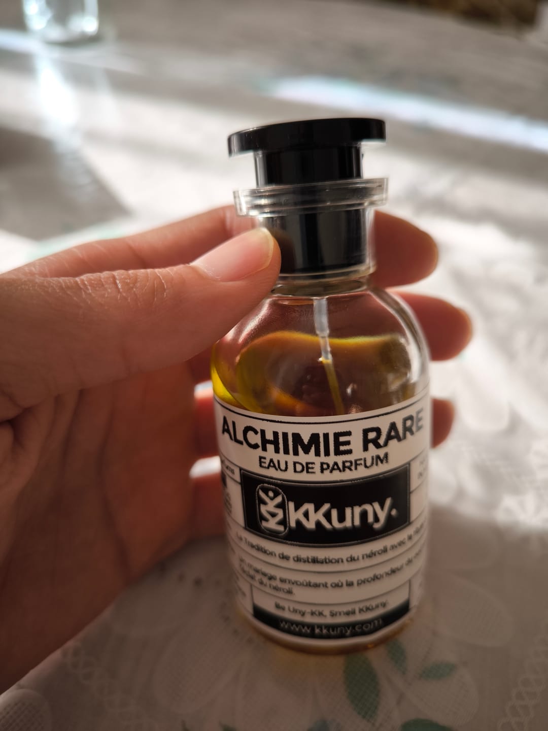 Customer photo review of Alchimie Rare EDP