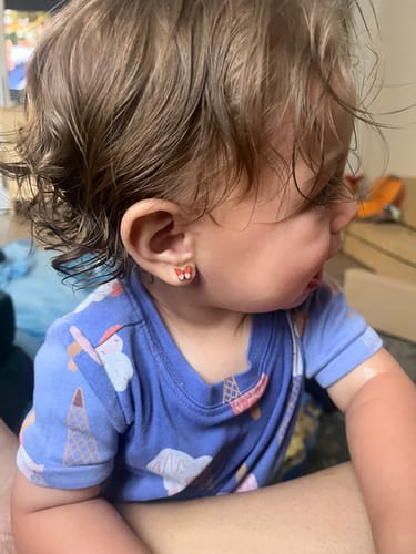 Customer photo review of Butterfly Colorblock