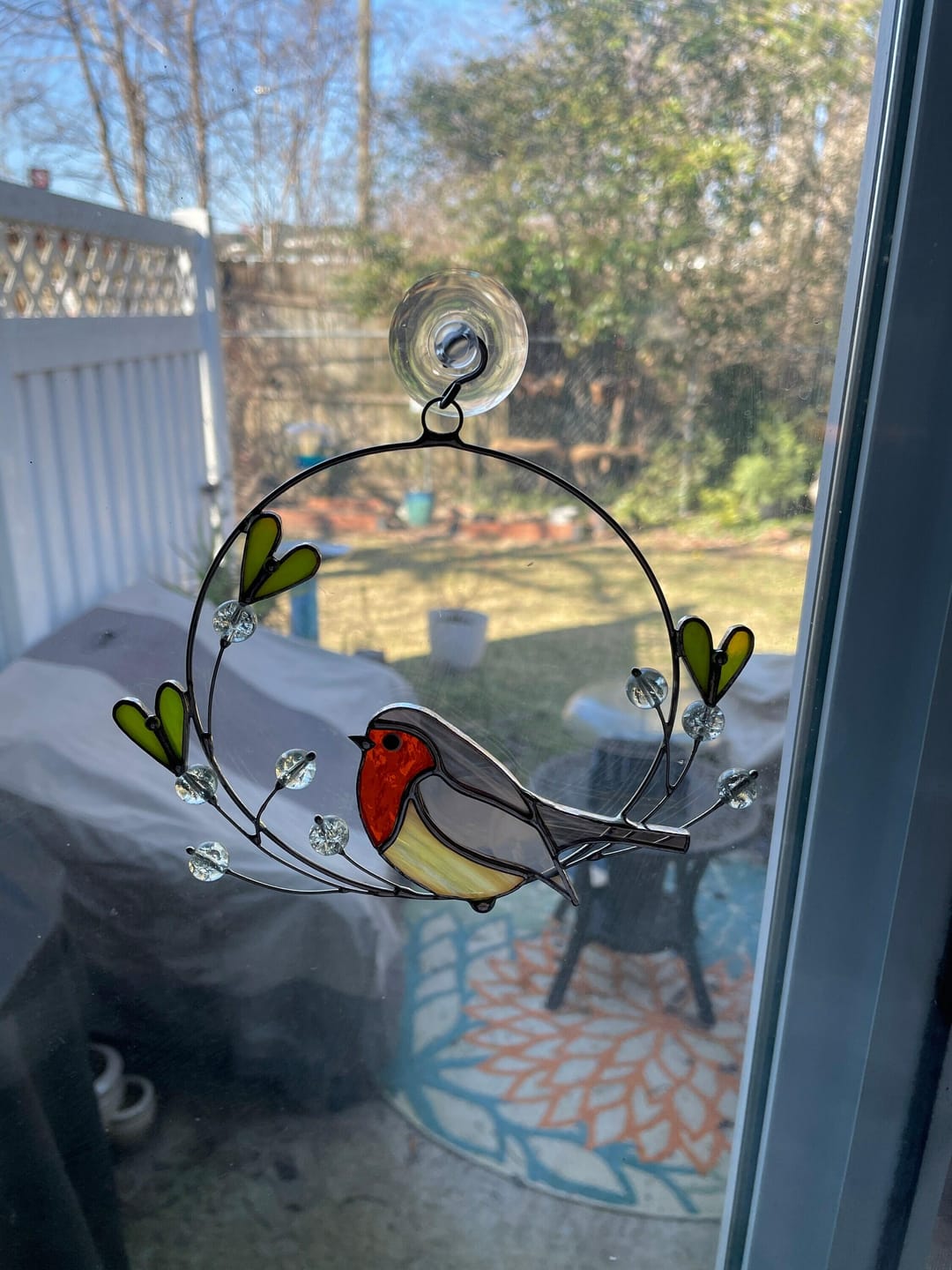 Customer photo review of Robin on the Mistletoe