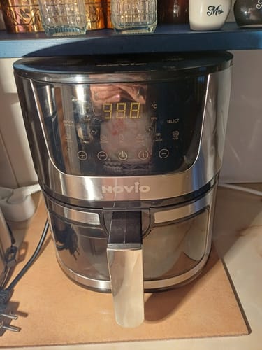 Customer photo review of Air Fryer Novio Grill & Fry