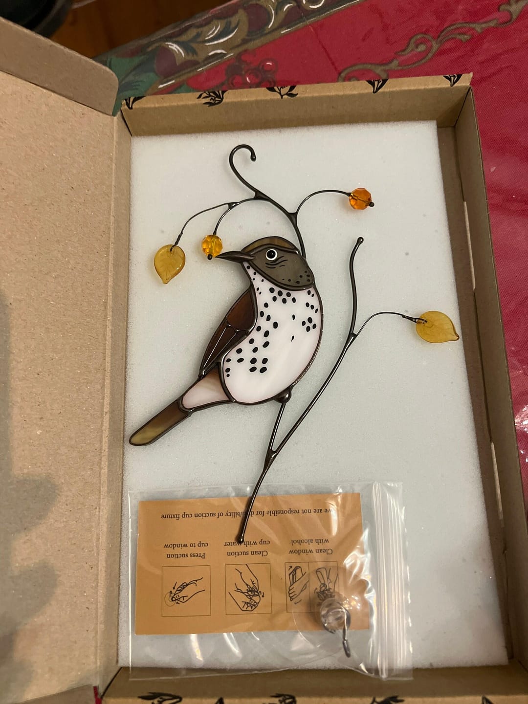 Customer photo review of Wood Thrush