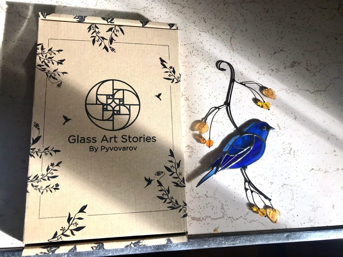 Customer photo review of Indigo Bunting Bird