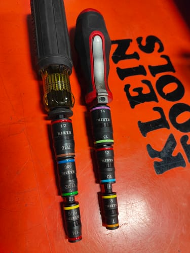 Customer photo review of Klein Tools 32933M 6-in-1 Impact Rated Flip Socket Set, Metric