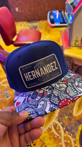 Customer photo review of Gambler Custom Snapback