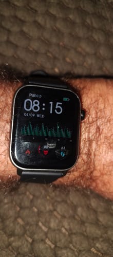 Customer photo review of Guarantee VIP Link - Health smartwatch 2+