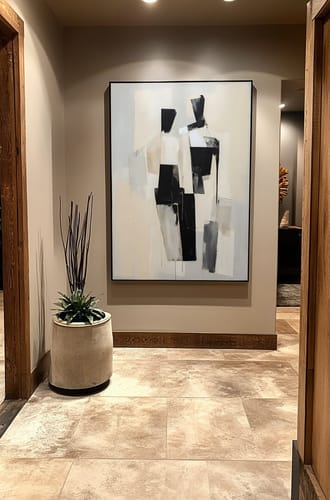 Customer review photo for Contemporary Minimalist Art #MA006