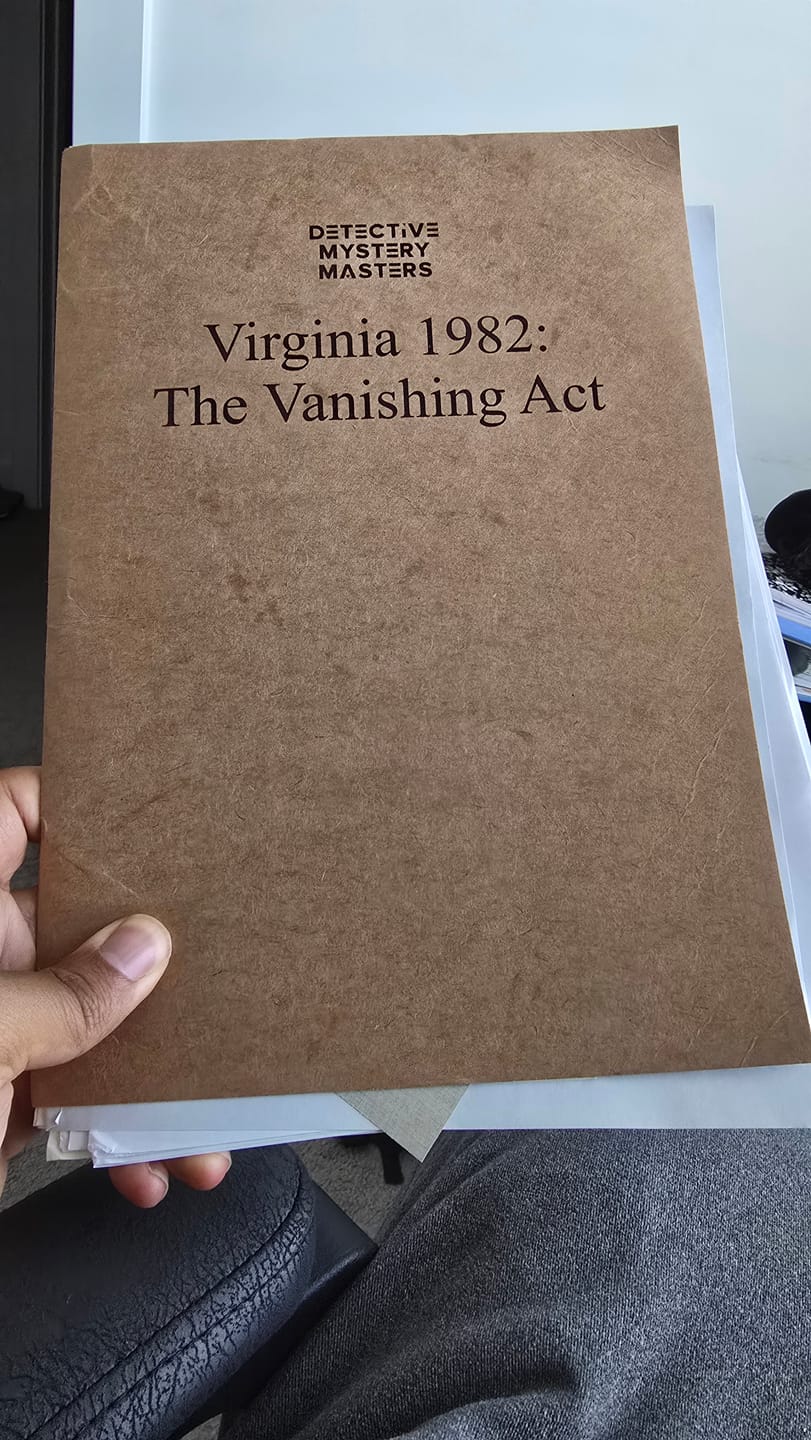 Customer photo review of CASE #3 Virginia 1982: The Vanishing Act