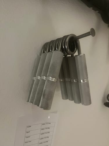 Customer photo review of Captains of Crush Hand Grippers