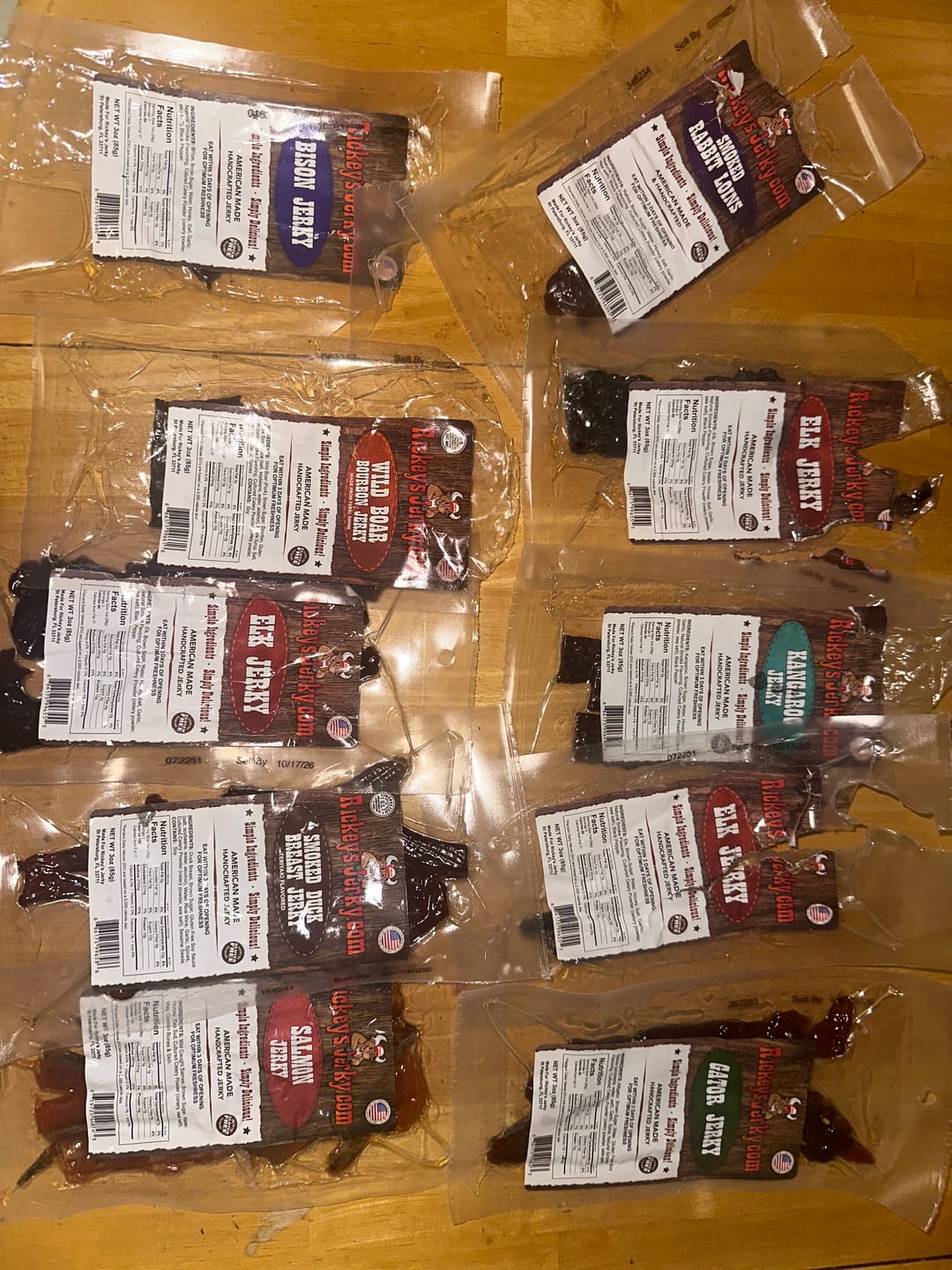 Customer photo review of 13 PACK EXOTICS (you pick the meat)