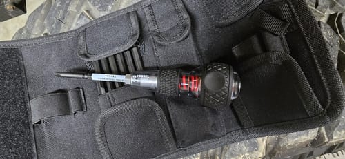 Customer photo review of Vessel Tools 238HWB7PU Impact & Out Screwdriver with Assorted Bits, 9 Pc.