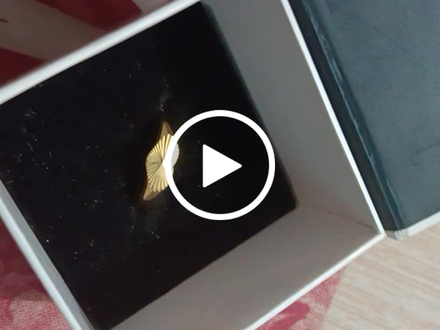 Customer video review of Heart Rays Ring